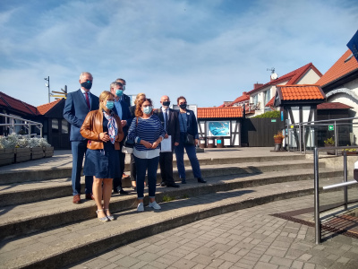 Parlamentarzyści RP w Stacji Morskiej UG