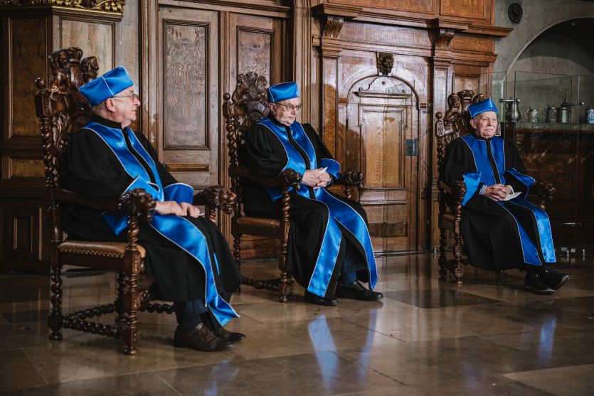 Zdjęcia z uroczystości nadania tytułów doktora honoris causa