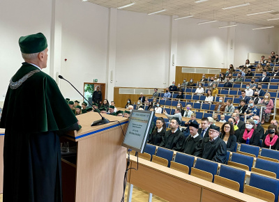 Inauguracja roku akademickiego 2021/2022 na WZ UG. Fot. Zuzanna Minga.