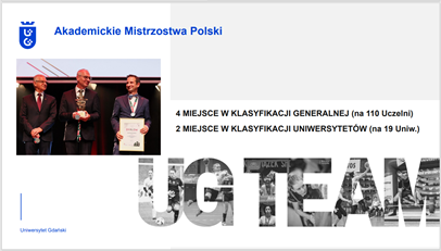 Fragment prezentacji Centrum Wychowania Fizycznego i Sportu