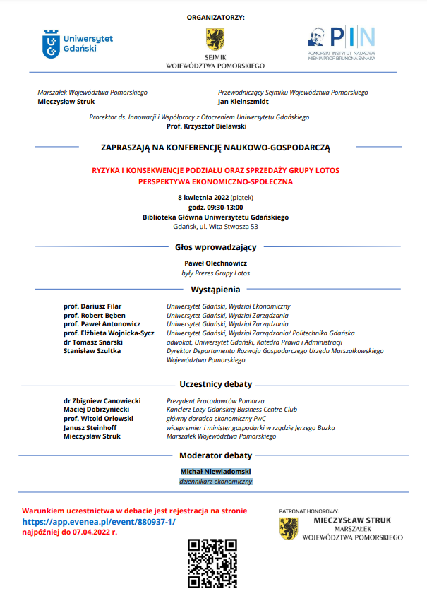 Plakat Wydarzenia