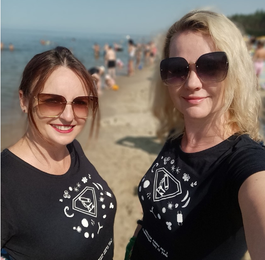 dr Justyna Kobos i mgr Ania Krakowiak