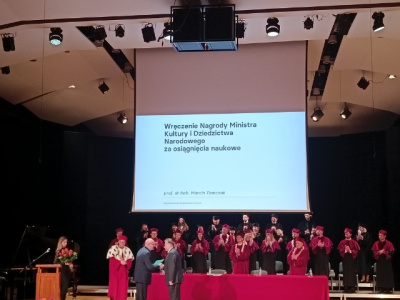 Nagroda dla prof. Marcina Tomczaka