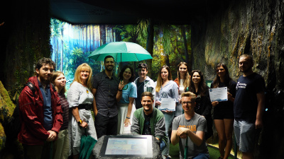 Szkolenie dla studentów SEA-EU na UG "Secrets of Amber" . fot. Marcel Jakubowski