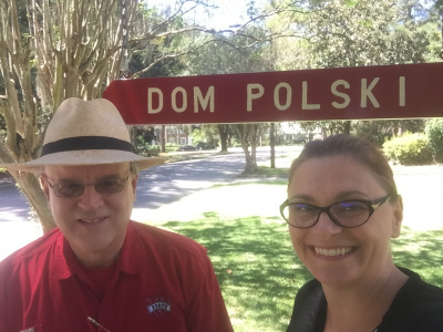 Prof. John Dunn i prof. Anna Mazurkiewicz