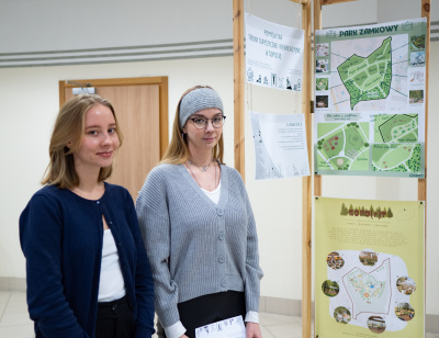 Od lewej:  Patrycja Albiniak i Daria Andruszkiewicz