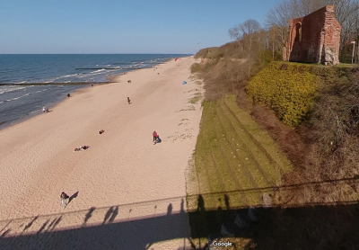 Ruiny kościoła w Trzęsaczu