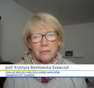 prof. Krystyna Bieńskowska - Szewczyk