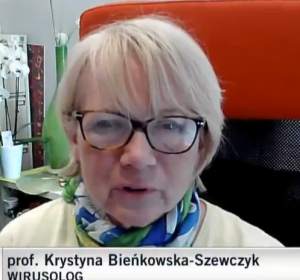 prof. Krystyna Bieńskowska - Szewczyk