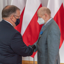 Ceremonia wręczenia odznaczeń