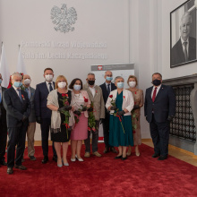 Ceremonia wręczenia odznaczeń