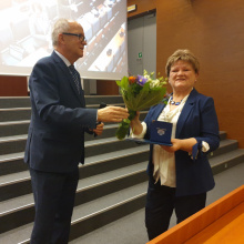 Troje profesorów Uniwersytetu Gdańskiego otrzymało Medale Uniwersytetu Gdańskiego na posiedzeniu Senatu Uniwersytetu Gdańskiego - 5
