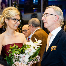 prof. Aneta Oniszczuk-Jastrząbek i prof. dr hab. Olgierd Wyszomirski. fot. Alan Stocki