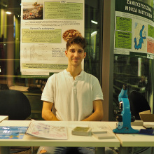 Patryk Tanaś, student III roku biotechnologii, fot. Marcel Jakubowski