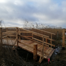 Nowa infrastruktura turystyczna w Rezerwacie przyrody Beka