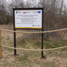 Nowa infrastruktura turystyczna w Rezerwacie przyrody Beka