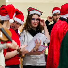 Spotkanie świąteczne na Wydziale Nauk Społecznych