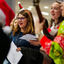 Spotkanie świąteczne na Wydziale Nauk Społecznych