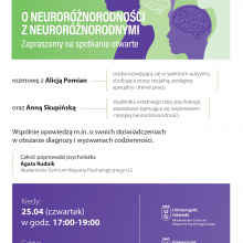 Plakat spotkanie otwarte