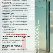 Program na Tydzień Bibliotek