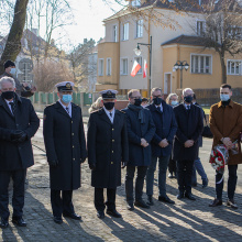 Zdjęcia z uroczystości Narodowego Dnia Pamięci Żołnierzy Wyklętych w Sopocie. Fot. Arek Smykowski/UG