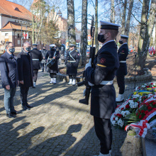 Zdjęcia z uroczystości Narodowego Dnia Pamięci Żołnierzy Wyklętych w Sopocie. Fot. Arek Smykowski/UG