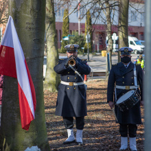 Zdjęcia z uroczystości Narodowego Dnia Pamięci Żołnierzy Wyklętych w Sopocie. Fot. Arek Smykowski/UG