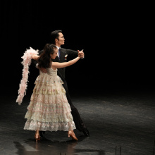 „Latin Dream” - taniec latynoamerykański (Hu Wenjun, Ming Yang), fot. China's Xinhua News Agency