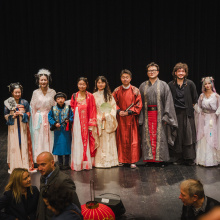 Polsko-chiński pokaz mody (nauczyciele i studenci IK UG, Zespół Pieśni i Tańca „Jantar”), fot. Dawid Kopaniszyn