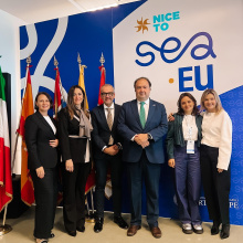 Delegacja UG z przedstawicielami Uniwersytetu Parthenope w Neapolu i Uniwersytetu w Kadyksie