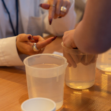 Noc Biologów na UG 2026 - WB, eksperymenty z cieczą