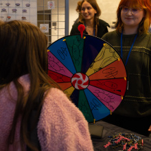 Noc Biologów na UG 2026 - WB, "koło fortuny"