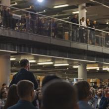 Spotkanie z Ministrem Radosławem Sikorskim na UG 8.11.2024. Fot. Alan Stocki 008