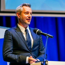 12.	Uroczyste otwarcie VI Kongresu PTKS, Dziekan Wydziału Nauk Społecznych Uniwersytetu Gdańskiego prof. Michał Harciarek