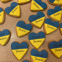 Cakes prepared for the fair