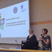 PSYCHO-TEMATY 2024 - fot. 3; Paulina Pawlicka i Aleksandra Lewandowska-Walter