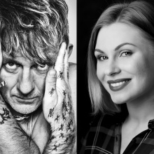 Autorzy projektu Elvin Flamingo i Jowita Nowakowska-Gołacka