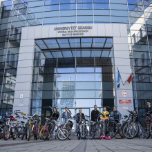 Collection of bicycles