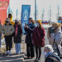 Uroczystość nadania tramwajowi imienia prof. Janusza Sokołowskiego