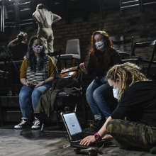 Od lewej: Małgorzata Wożniak, Ewelina Stefańska i dr Katarzyna Kręglewska Fot. Sopografia/ Jerzy Bartkowski