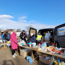 Help on the Ukrainian side, photo by dr Michał Rychłowski