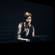 Sylwia Góra. Premiera nagrania BOTO czyta Sybilla Fot. Sopografia/ Jerzy Bartkowski