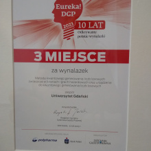 prof. Marcin Pawłowski's diploma