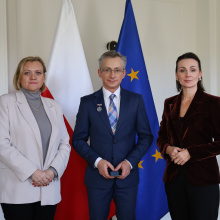 Wręczenie medalu "Zasłużony dla transportu" dr. Markowi Rutce 2