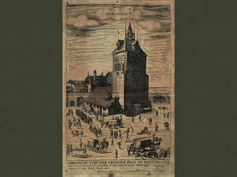 Epidemia w 1709 roku na rycinie Samuela Donne