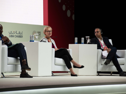 Prof. Iwona Sagan w Dubaju