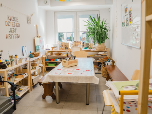 Wnętrze przedszkola UG