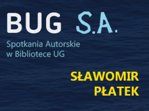 plakat reklamujący spotkanie autorskie