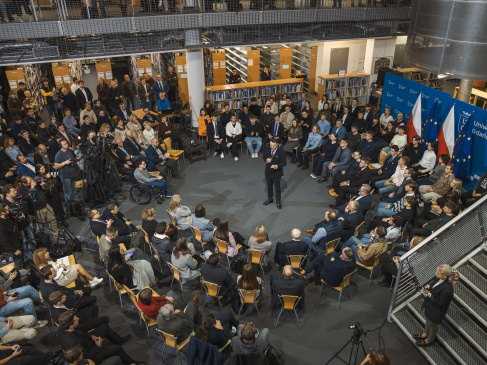 Debata - Minister Radosław Sikorski na UG