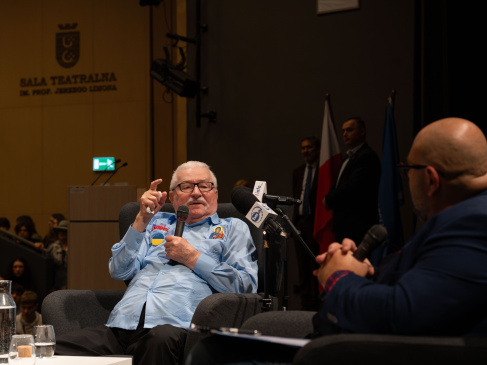 Spotkanie z Lechem Wałęsą